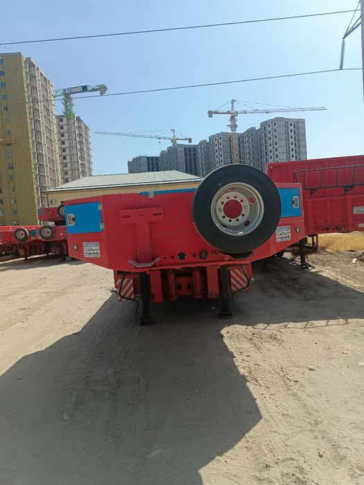 Прицеп, Treyler, 4 мостли 60 тонналик.