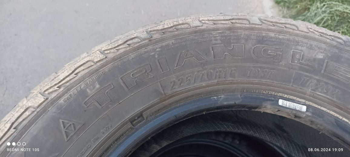 225/70/16 дөңгелек