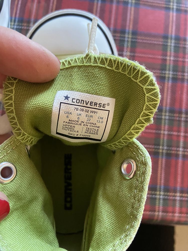 Converse номер 22 стелка 13 см цена 20 лв .