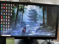 Monitor HP Diagonala mare 23''+Unitate functional