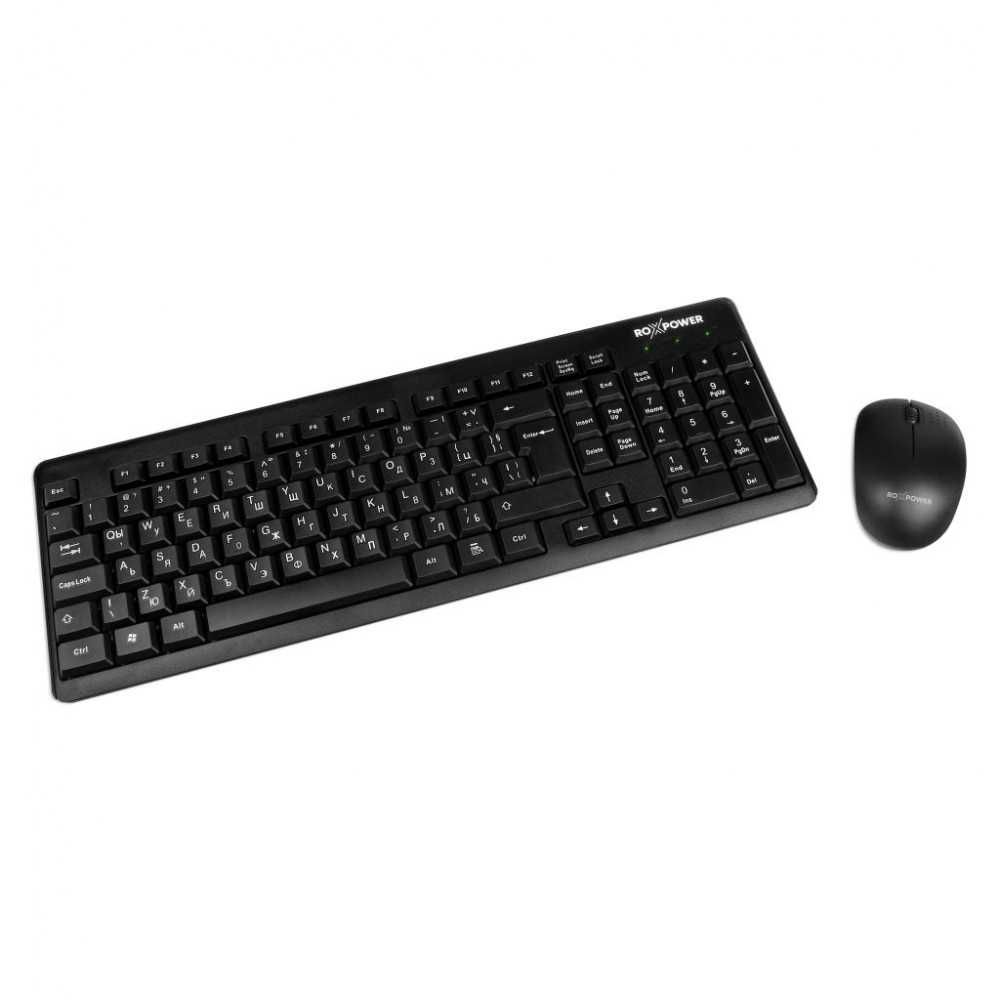 Комплект безжична клавиатура и мишка ROXPOWER LK-4010