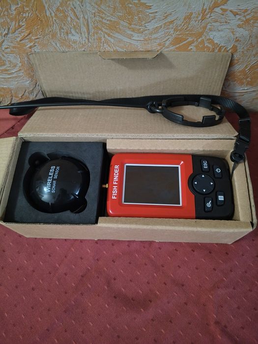 Сонар със Стойка за лодка за захранка