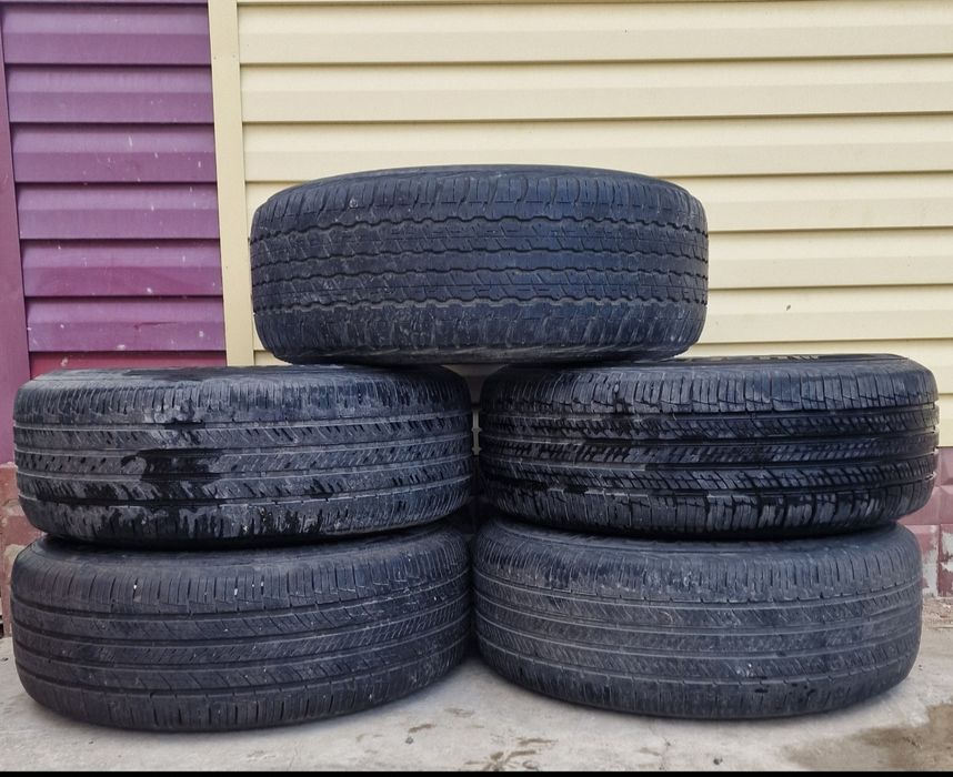 Hankook Dynapro HP2 и запасное колесо Dunlop Grandtrek 1 шт