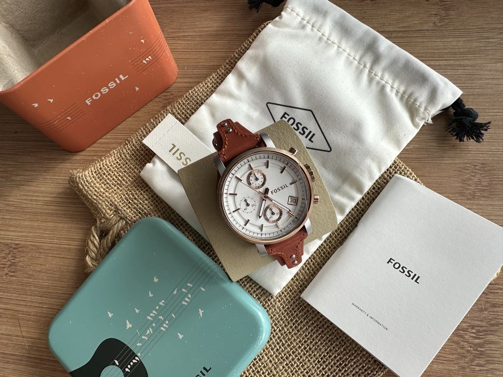 Ceas Fossil Boyfriend nou de dama pachet complet