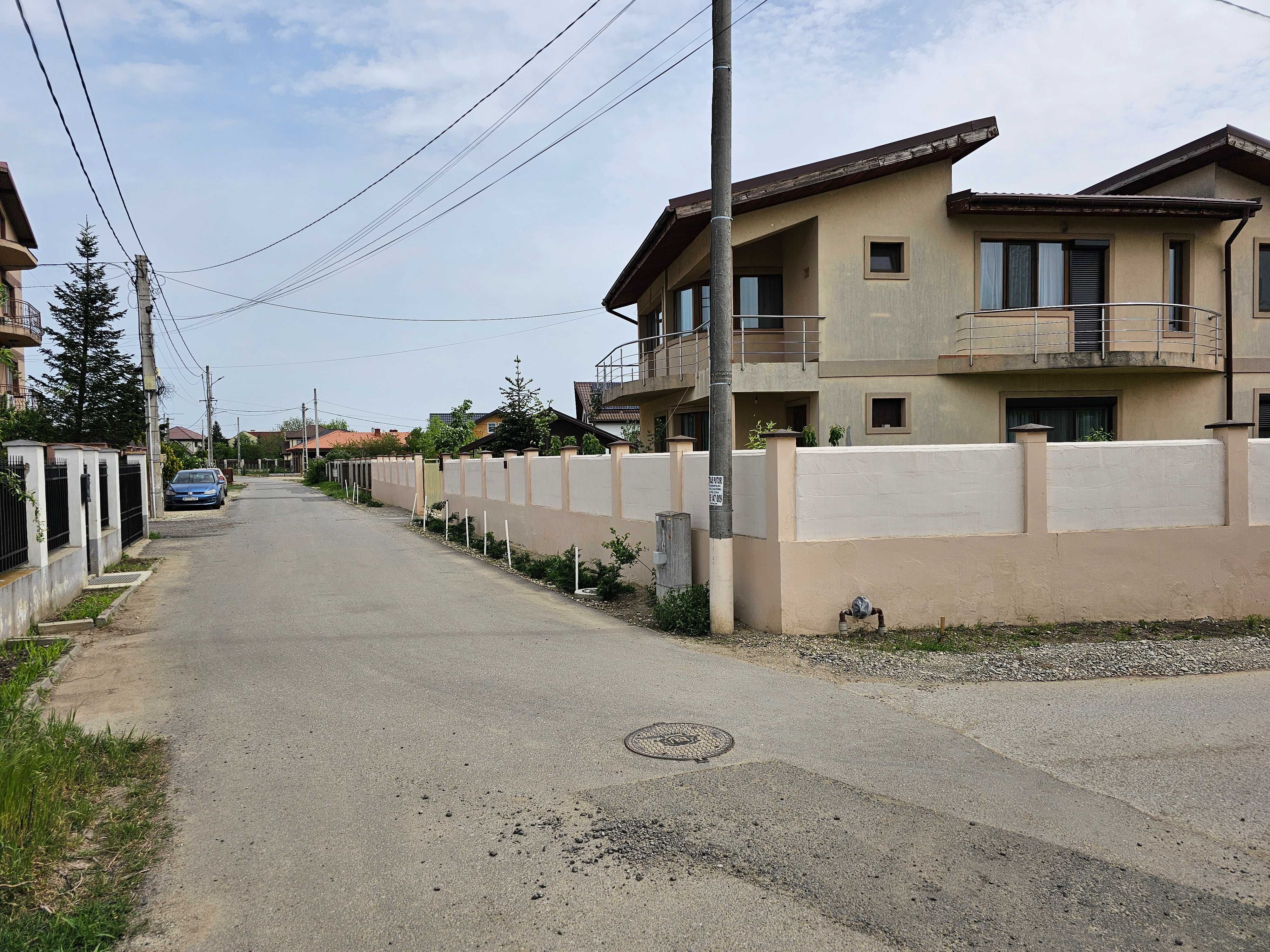 Teren intravilan curti constructii Darza pentru casa sau duplex