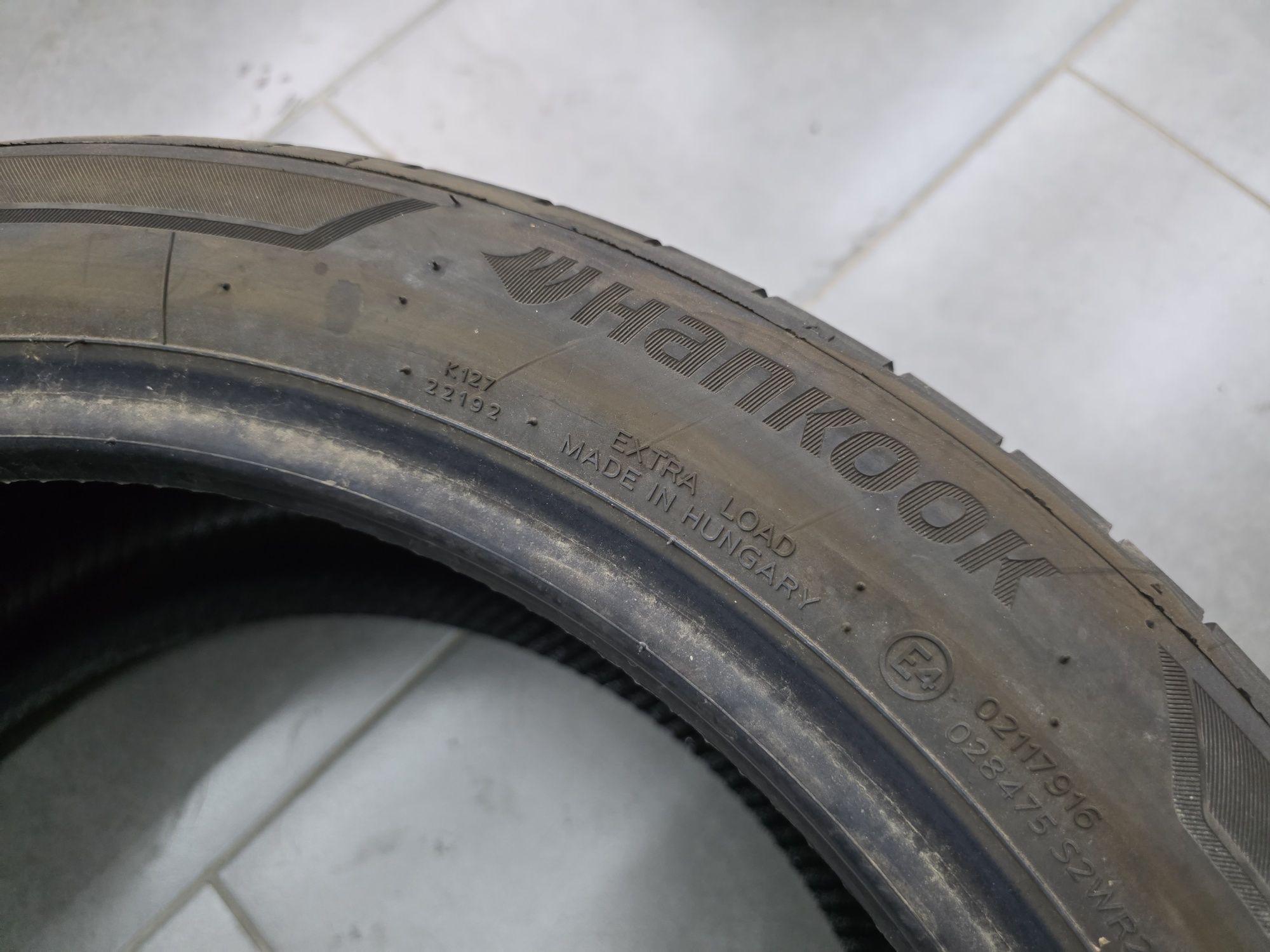 1бр Лятна гума 255 40 19 - Hankook - DOT 2023