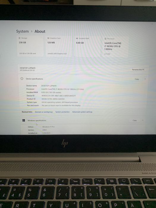 HP EliteBook 830 G5