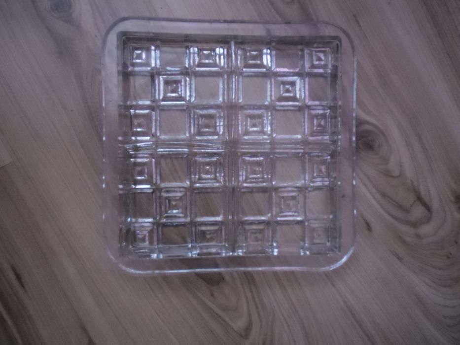 ретро четворно дебелостенно плато и метален поднос