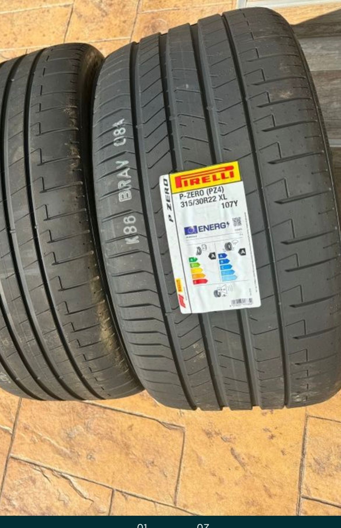 Set 315/30 R22 și 275/35 R22 porche,x6