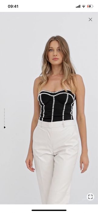 Top/corset  twinset Milano nou