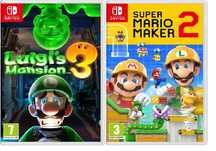 Нова Игра за Nintendo Switch Super Mario Maker 2 или Luigis Mansion 3