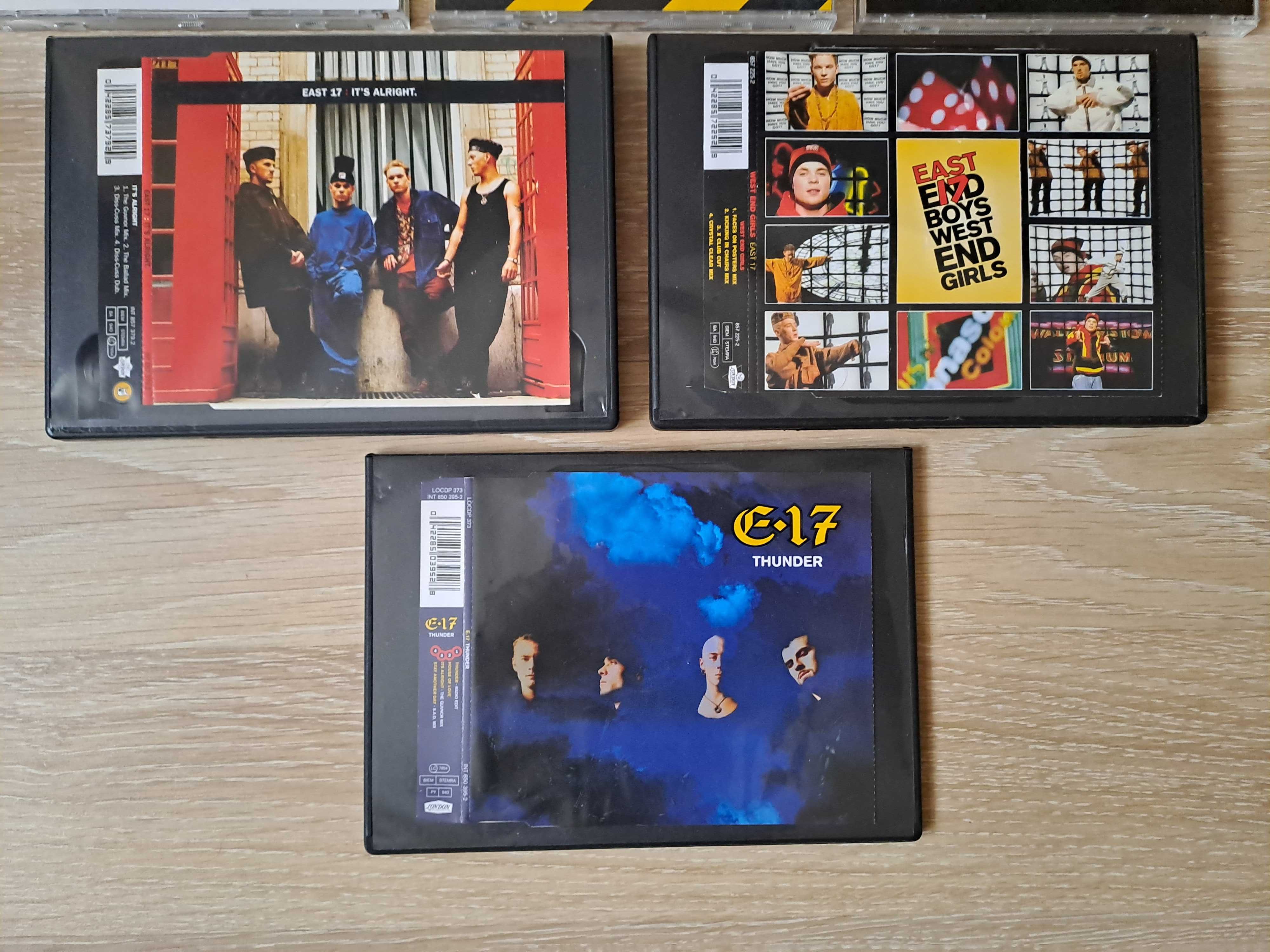 Colectie East 17 - 6 CD+CD Maxi originale (Eurodance)- Albume +CD Maxi