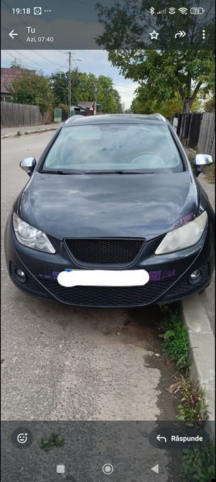 Seat Ibiza 1.2 diesel 2011 – motor defect – ideală pentru dezmembrări