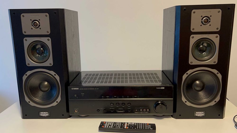 Amplificator Receiver Yamaha RX-V371 & Boxe Quadral Merin Phonologue E