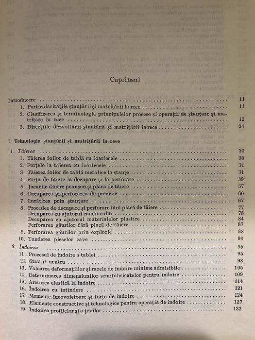 Cartea “Ștanțarea și matrițarea la rece” de V. P. Romanovski