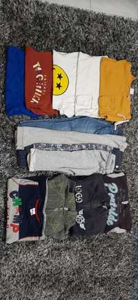 Тениски, дънки,долнища, суитчер-Zara, Coccodrillo,George-3-4 г.