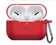 Husa pentru Apple AirPods Pro + inel prindere Rosu