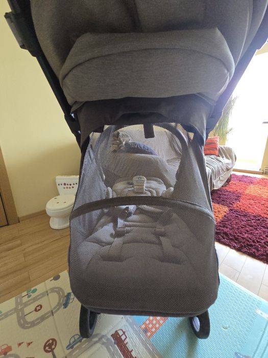 Cărucior Ergobaby Metro+ Deluxe – sport, ultra compact (6.8 kg) + acc
