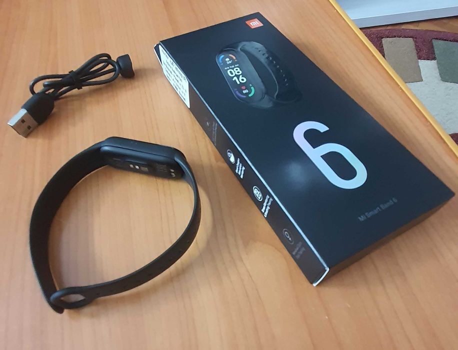 Bratara Fitness Xiaomi Mi Band 6, pachet complet