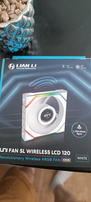 Lian Li UNI FAN SL Wireless LCD Display, ARGB, PWM, 120mm