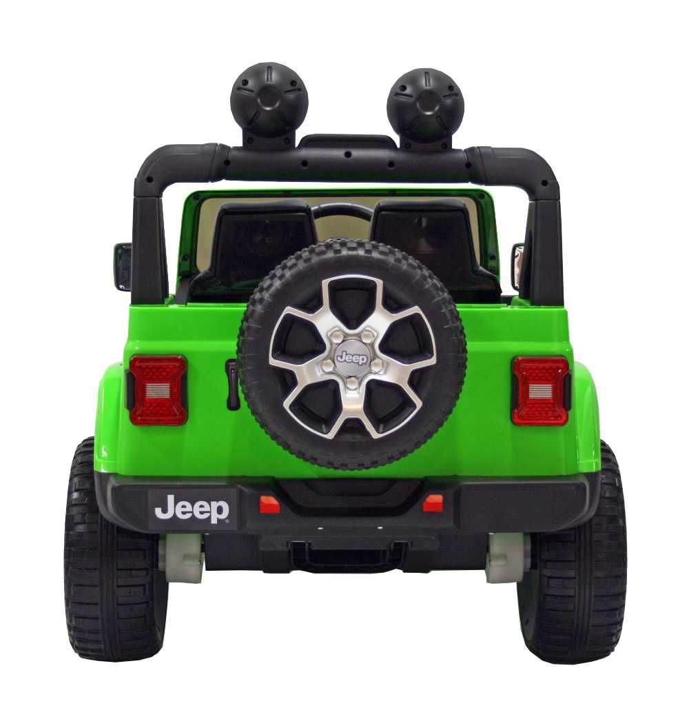 Masinuta electrica copii 2-8 ani Jeep Rubicon 4x4, Roti Moi  Verde