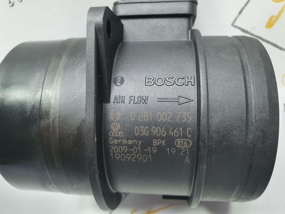 Debitmetru VOLKSWAGEN GOLF VI (5K1) [ 2008 - 2013 ] BOSCH 0281002735,0
