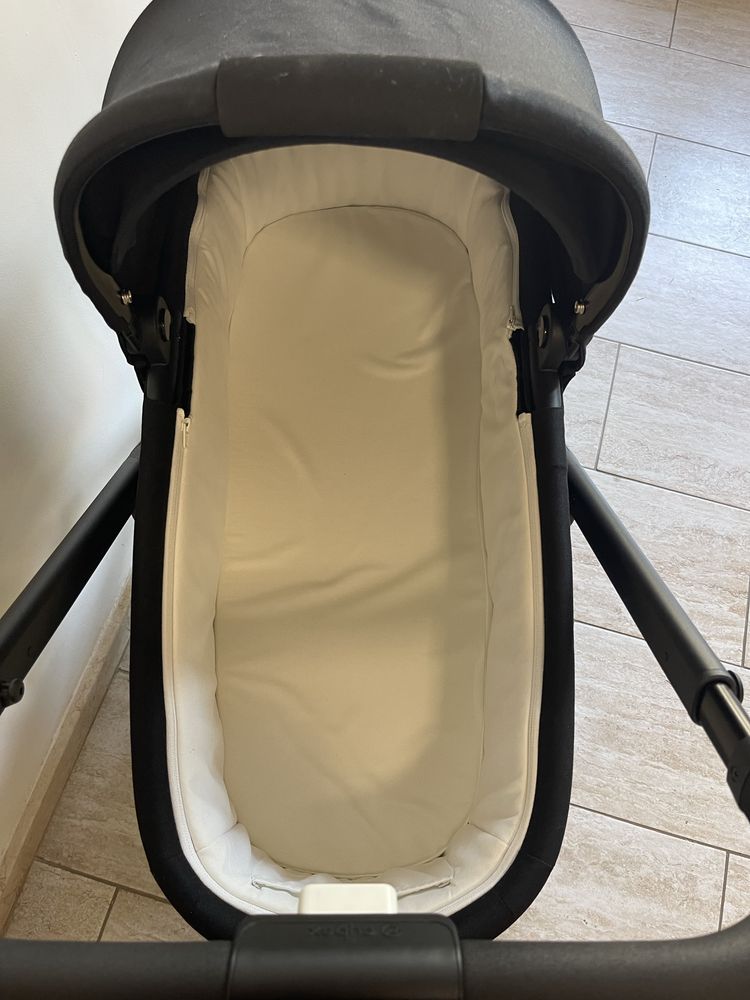 Cybex Balios S Lux 3 в 1,черно шаси,Moon black