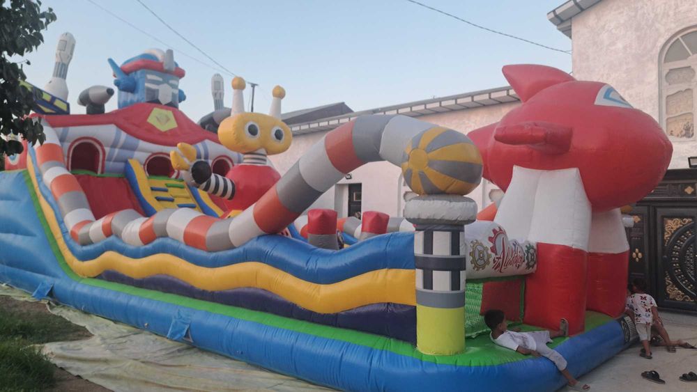 Батут ва музкаймок апарати сотилади