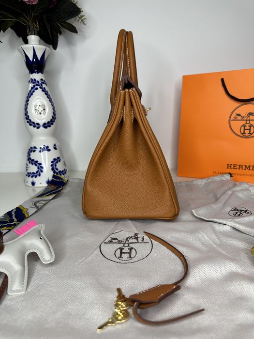 Geanta de lux HERMES Birkin 30 cm piele naturala 100% cadou