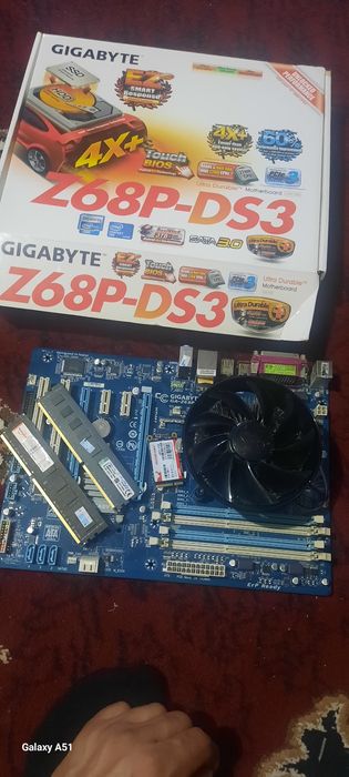 Материнская плата. Z68p