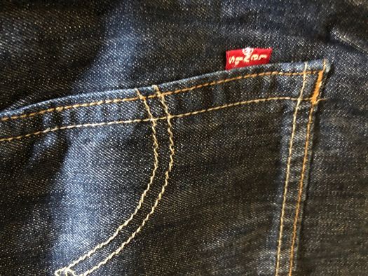 Къси дънкови панталони Levis 569