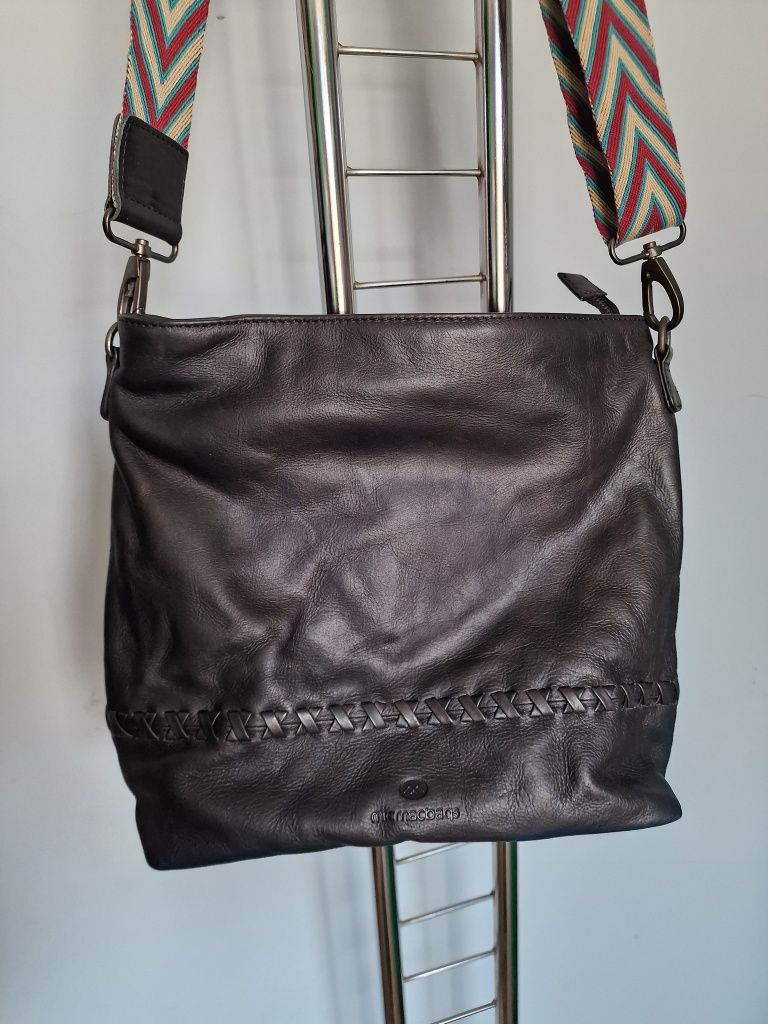 Страхотна дамска чанта MICMACBAGS естествена кожа