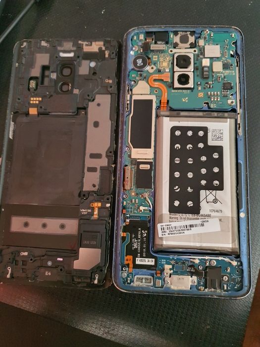 Galaxy S9 plus. Display spart.