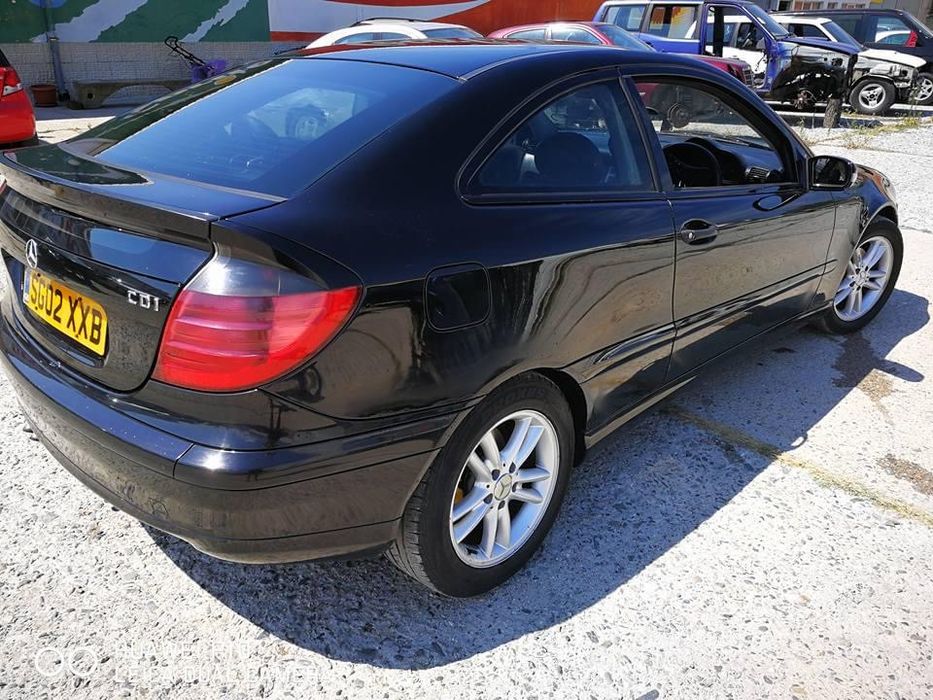 Mercedes w203 sport coupe на части