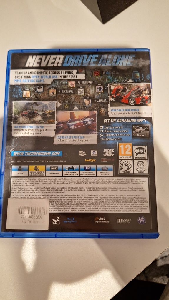 The Crew Playstation 4