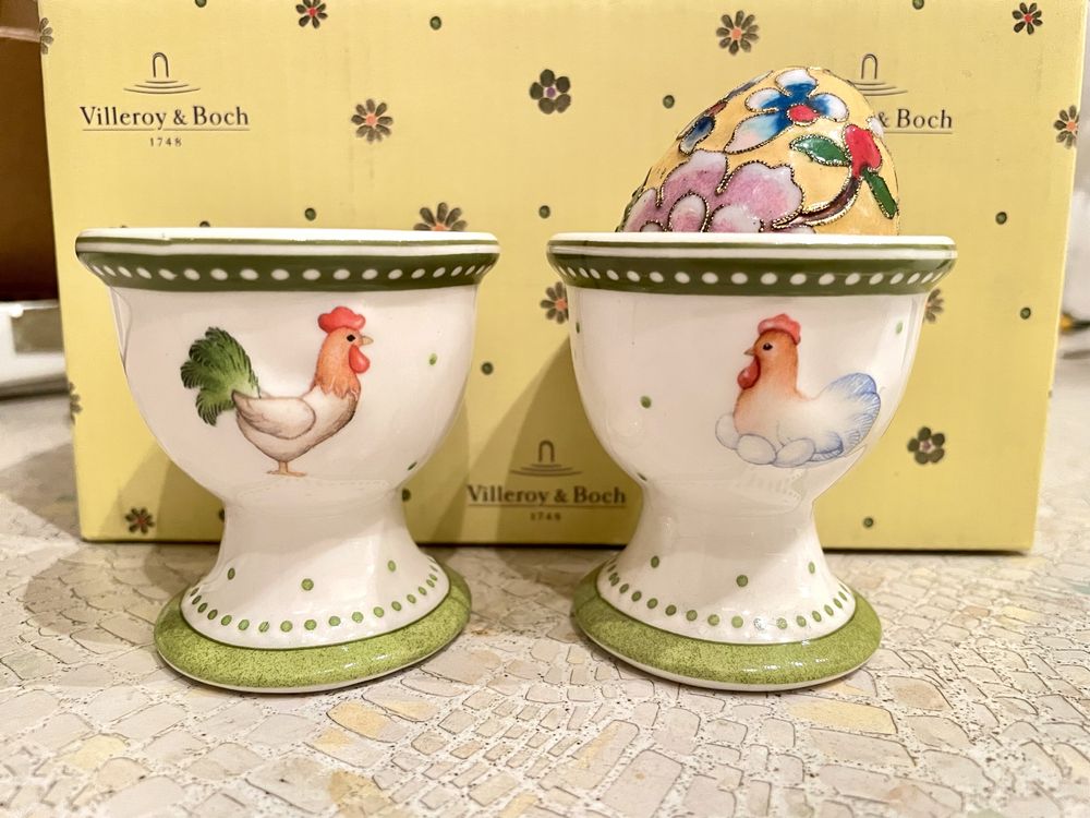 Порцеланов сервиз Villeroy & Boch Farmers Spring - поставки за яйца