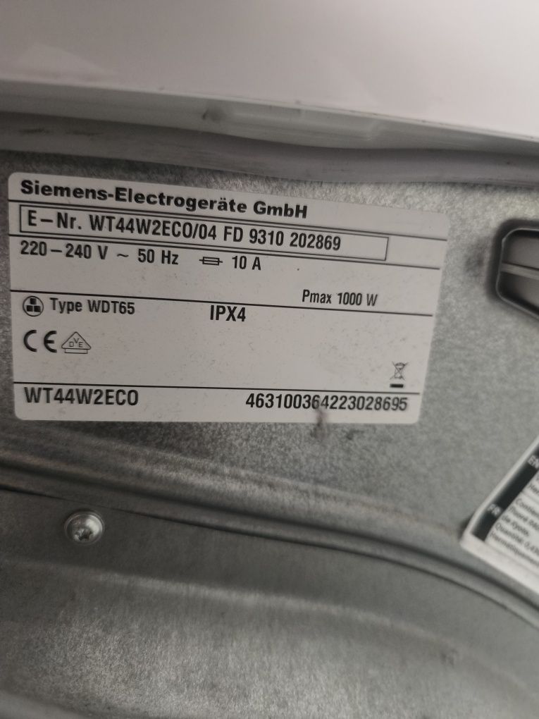 Сушилня Siemens IQ700 A++, с Термо помпа.