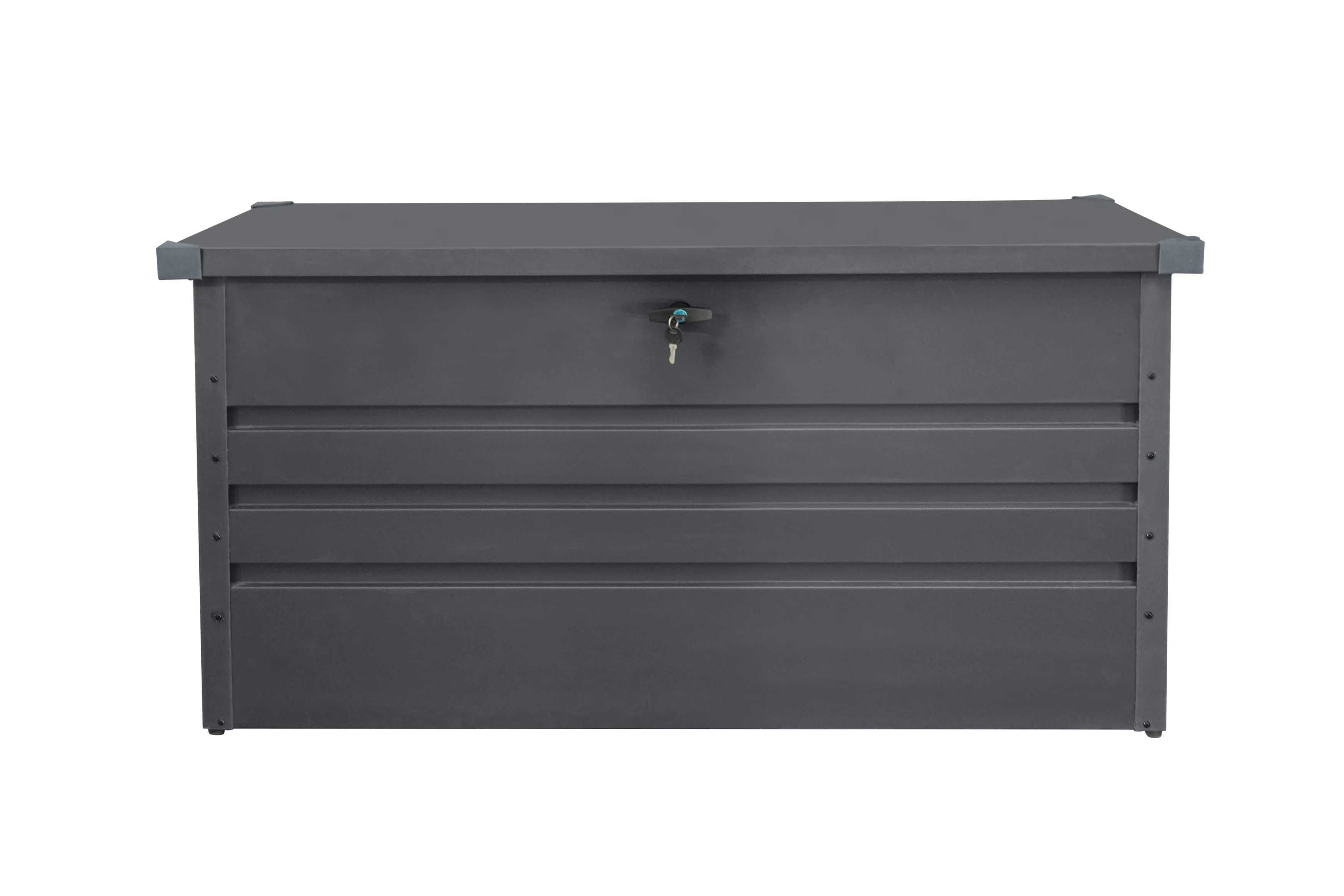 Lada depozitare gradina metalica L 400L-62 x 132 x 62 cm antracit