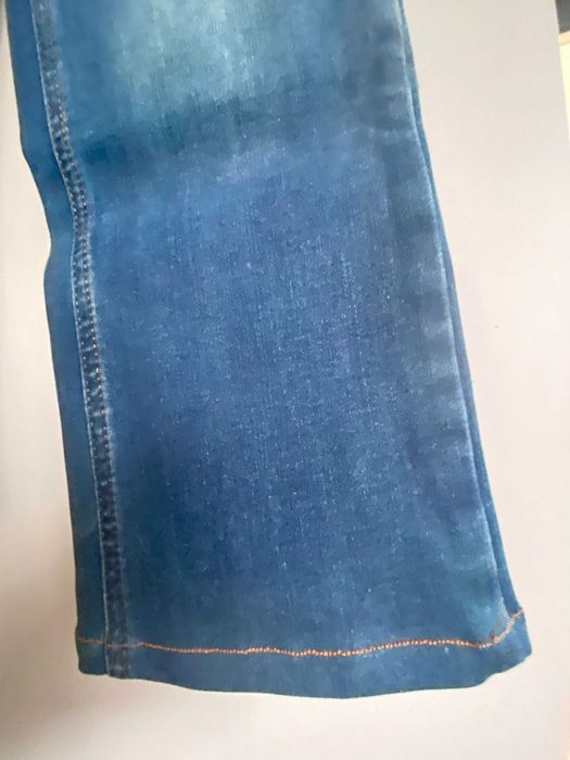 Blugi/jeans dama regular straight fit, blue original Colin's, S/36