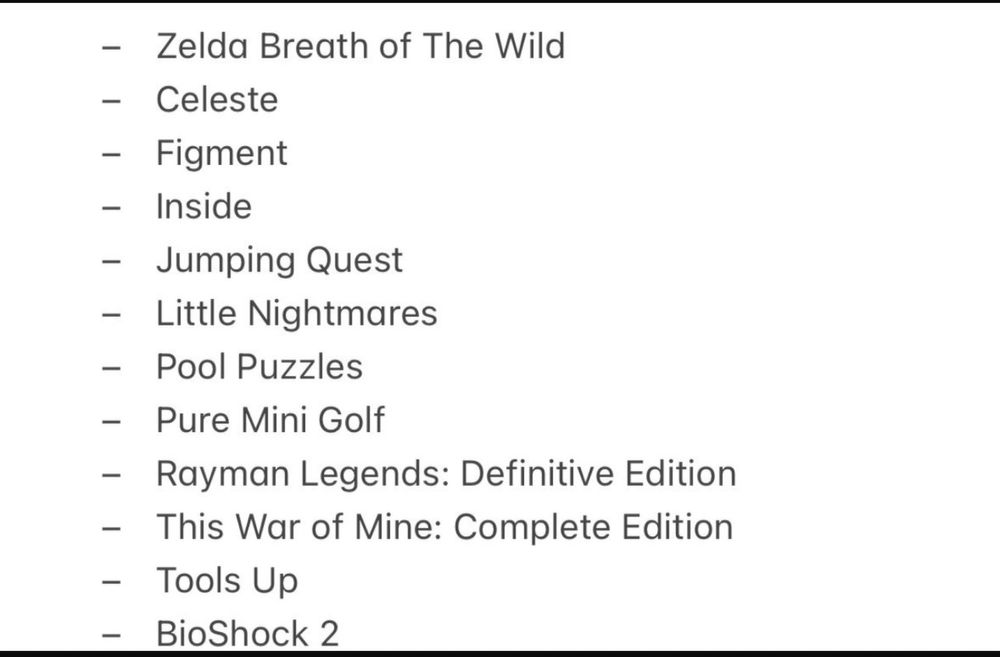 Nintendo Switch 2 с играми