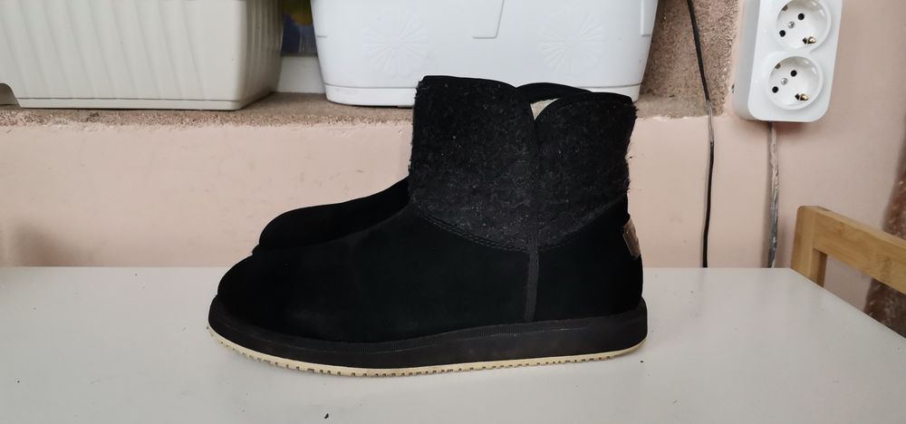 Боти Esprit 38 н. Естествен велур