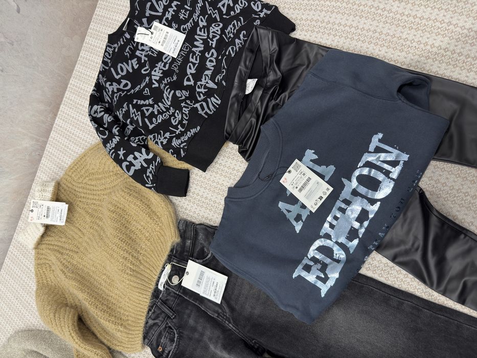 Одежда на девочку 7 лет, Zara, новое