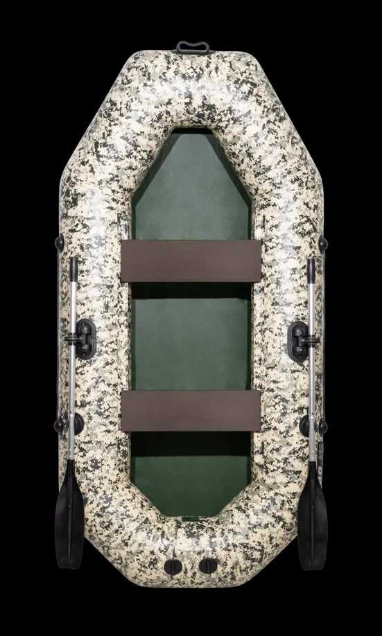 Лодка АКВА-МАСТЕР 260 графит. зеленый. камуфляж (зеленый. камыш)
