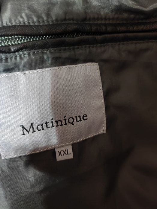 Мъжко кожено яке Matinique размер ХХL  eстествена кожа