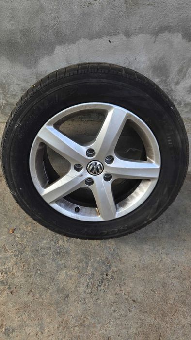 Set Jante si anvelope M+S, r18, VW Touareg