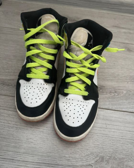 Air Jordan 1 Mid Wavy Slim Vortex