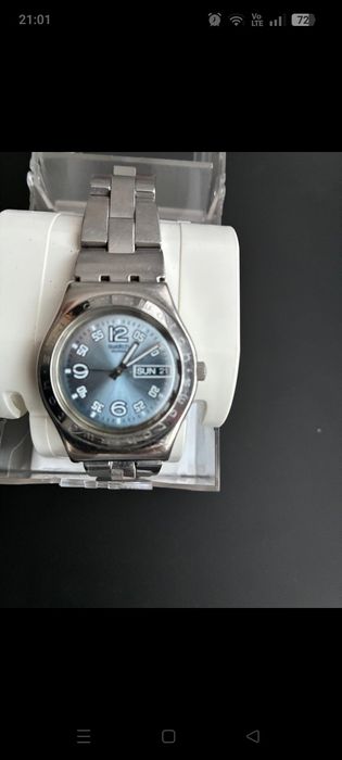 Ceas de mana dama Swatch Ciel Clair YLS702G