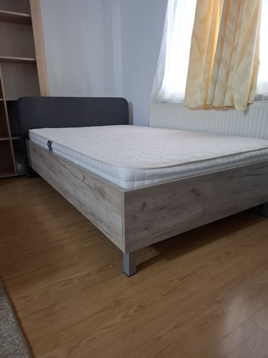 Cadru pat + saltea 120×200