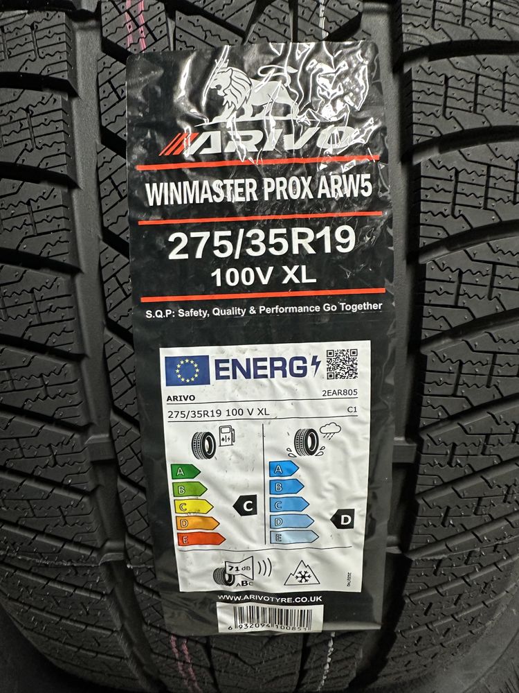 Зимен спорт пакет ARIVO 245/40R19 98V XL 275/35R19 100V XL НОВ DOT