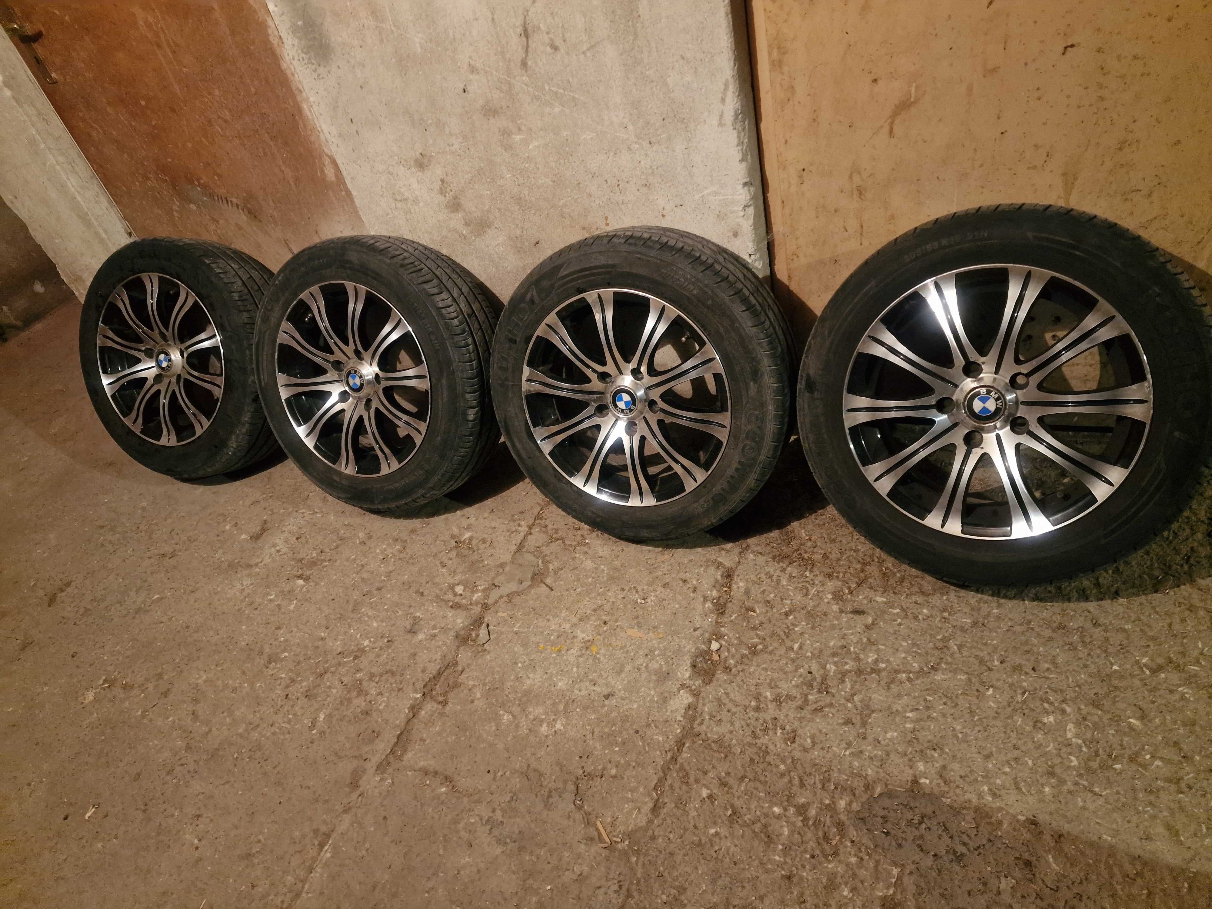 Bmw джанти с гуми 5x120 R16